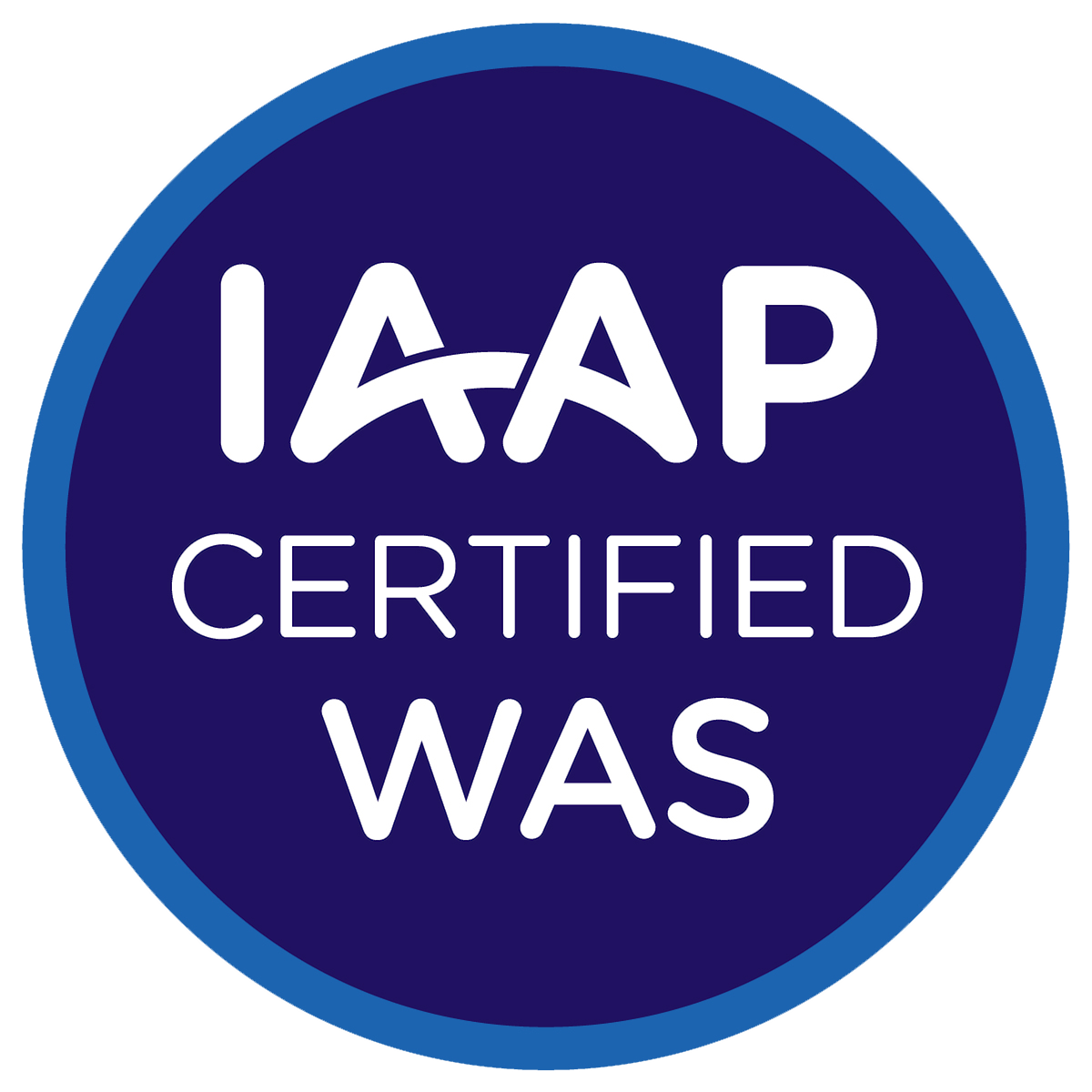 IAAP WAS Badge